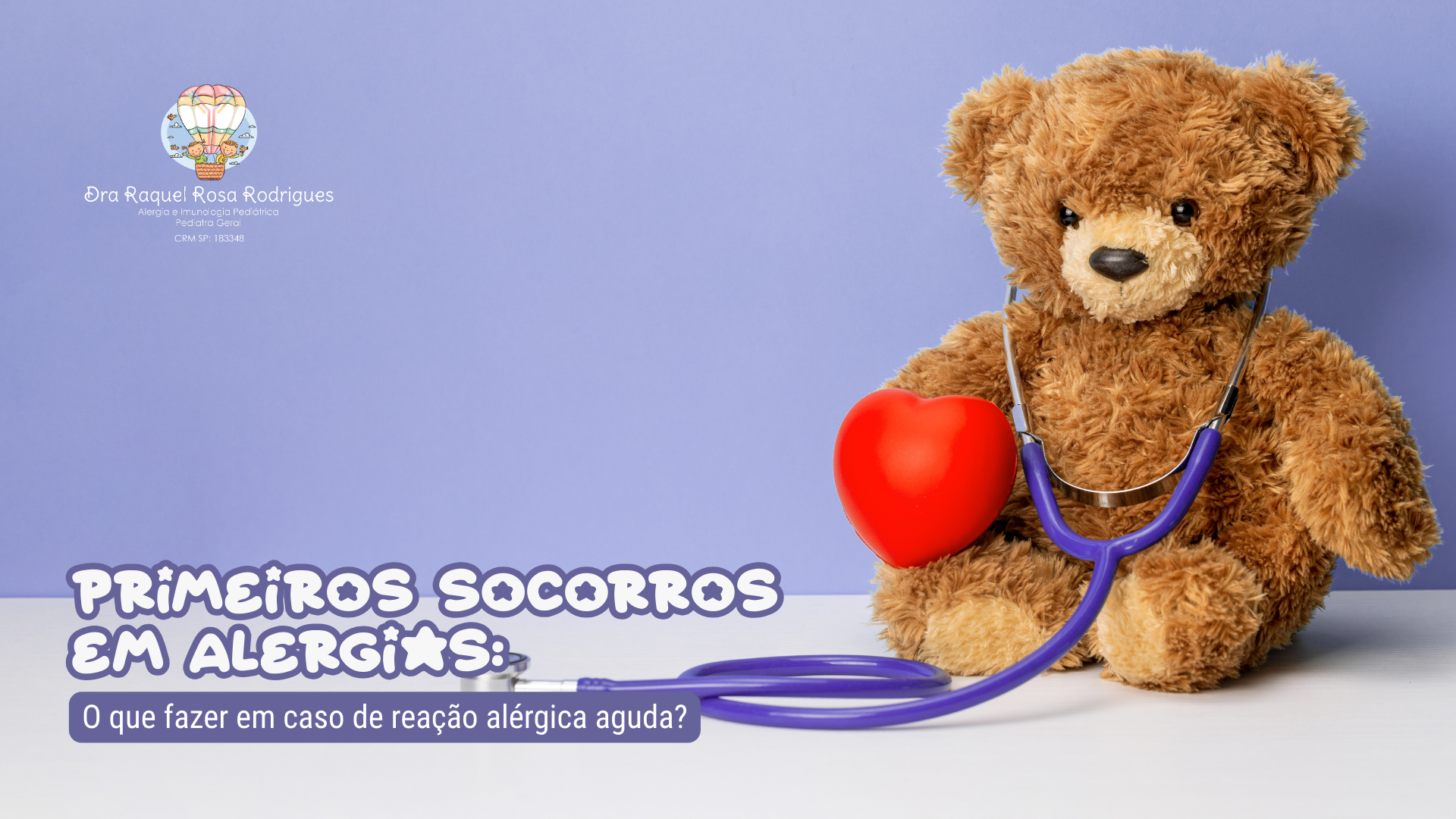 primeiros socorros em alergias